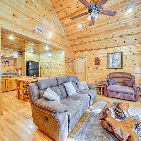 Broken Bow Rental Cabin With Hot Tub And Bar Esterno foto