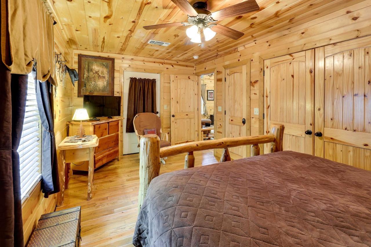 Broken Bow Rental Cabin With Hot Tub And Bar Esterno foto