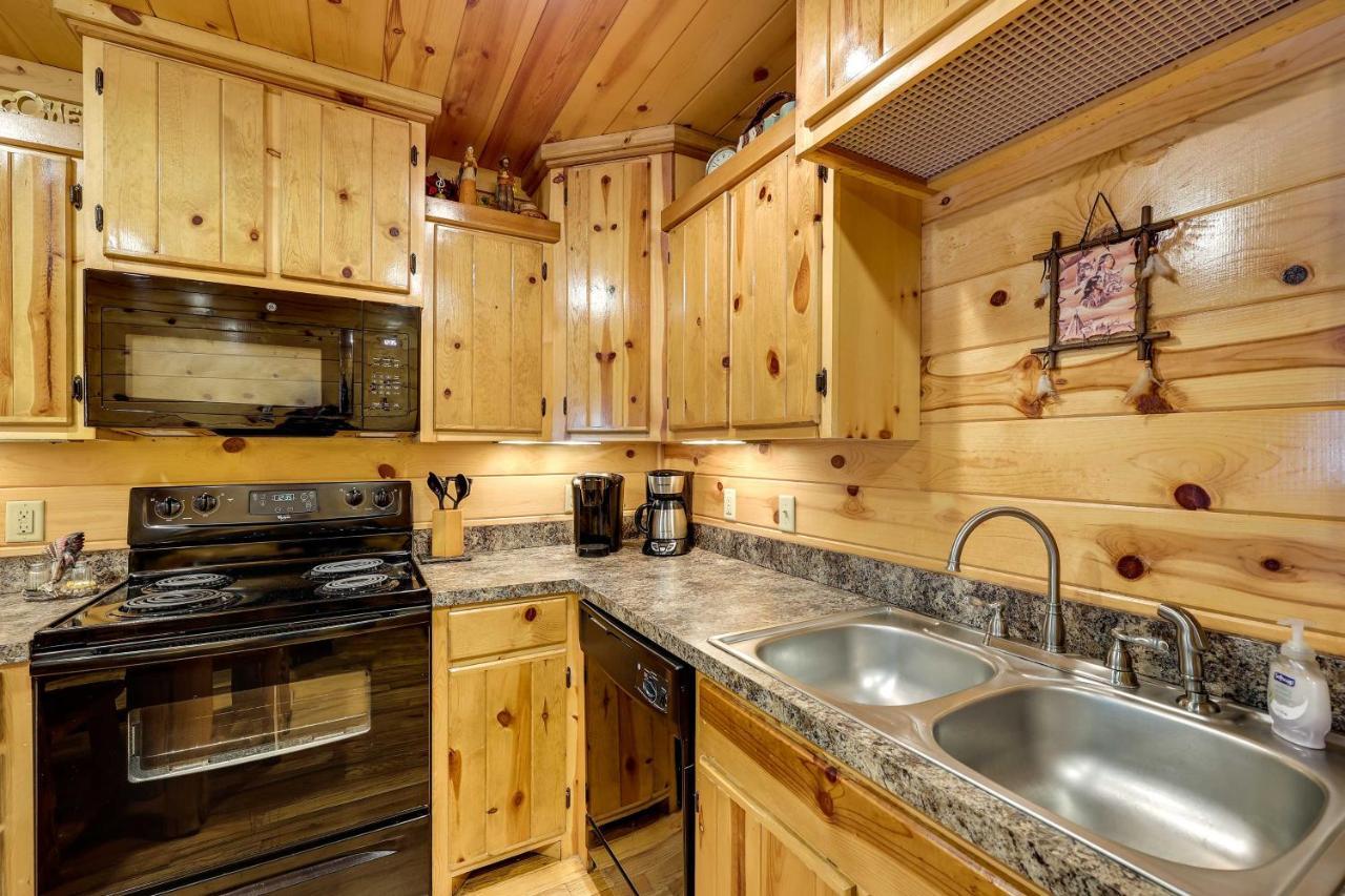 Broken Bow Rental Cabin With Hot Tub And Bar Esterno foto