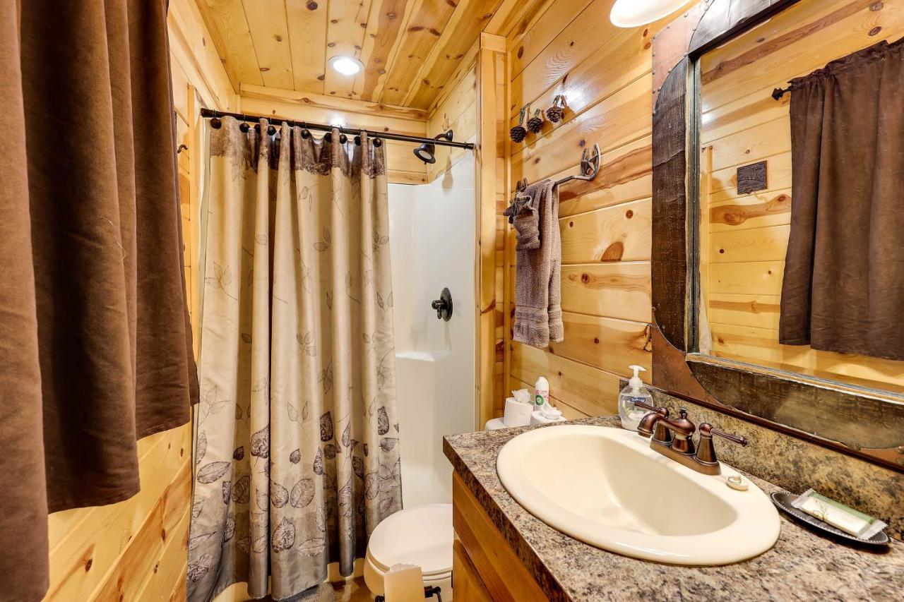 Broken Bow Rental Cabin With Hot Tub And Bar Esterno foto