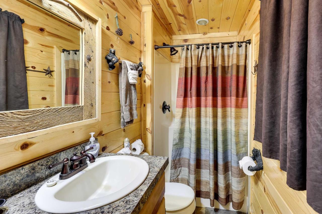Broken Bow Rental Cabin With Hot Tub And Bar Esterno foto